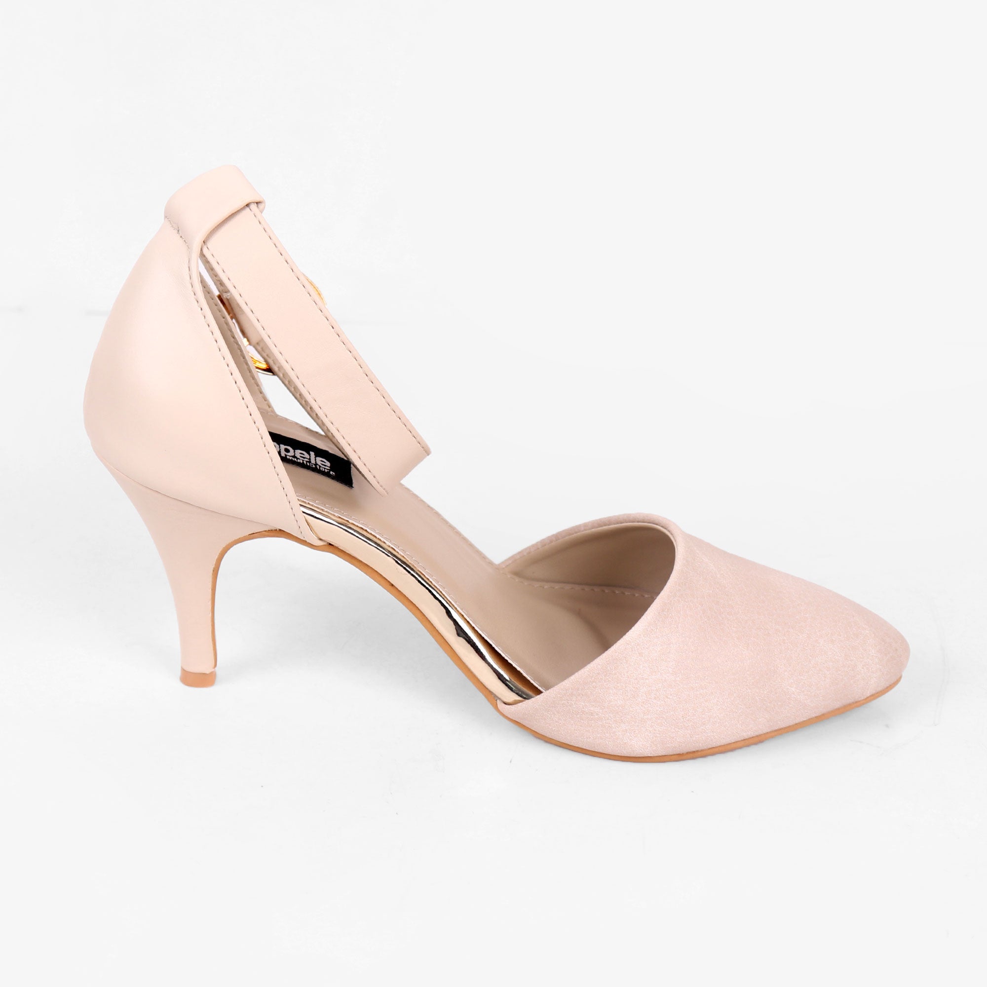 Women's Pointed Toe Kitten Heels Versatile Ankle Strap - Temu